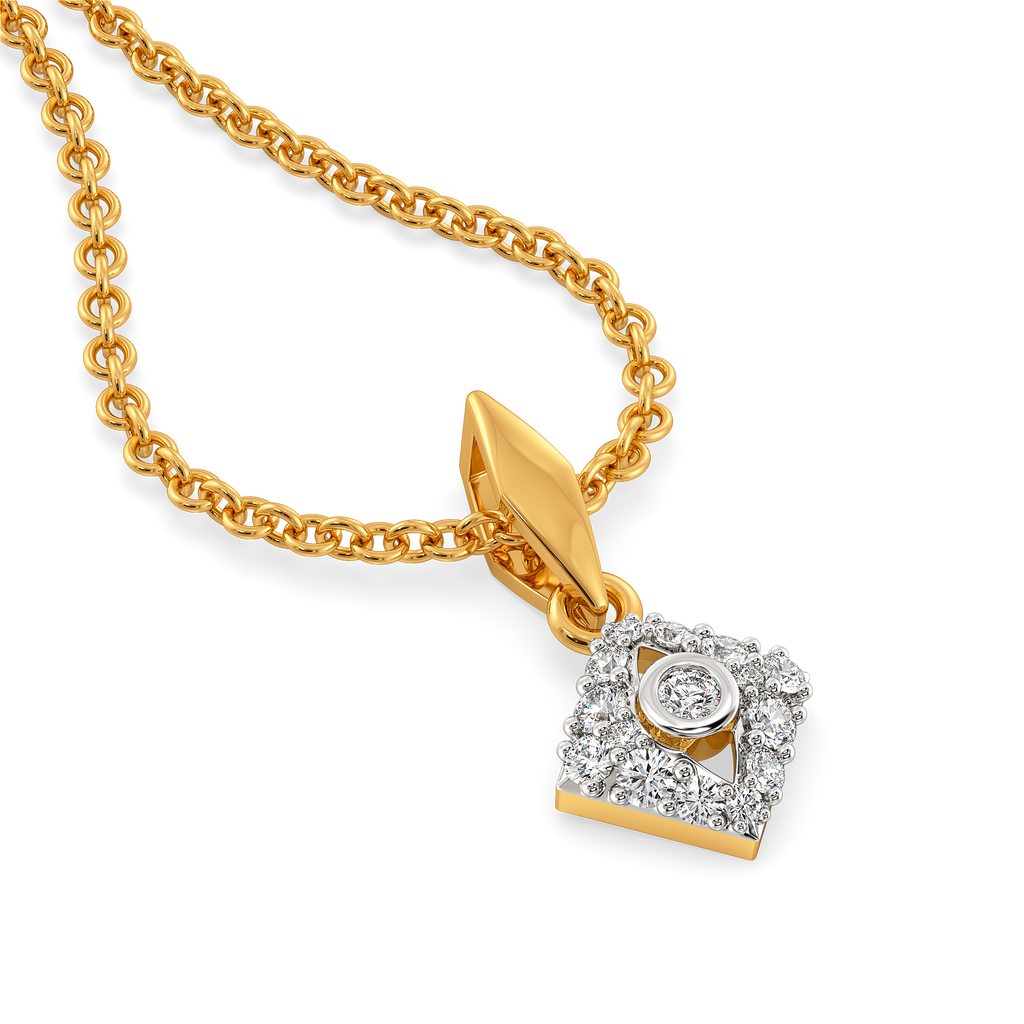 Jazz up in Cutouts Diamond Pendants