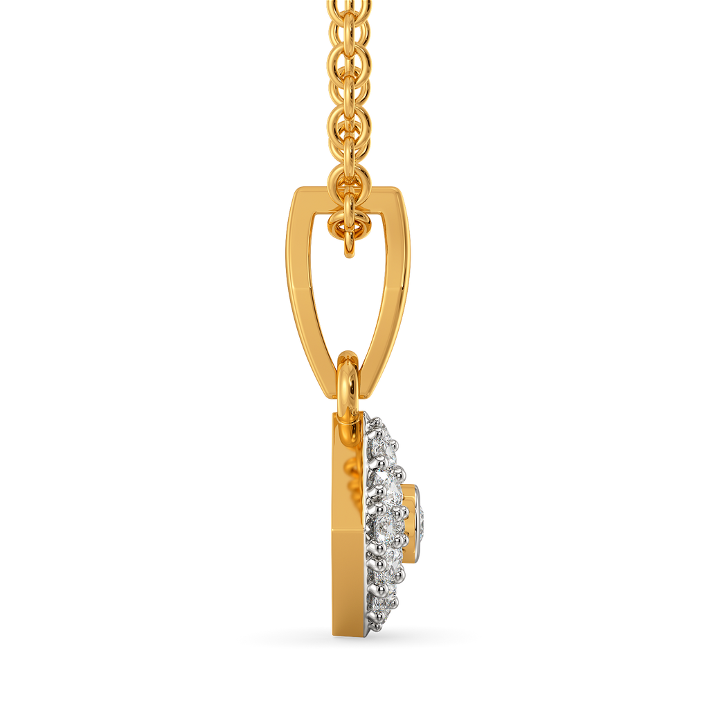 Jazz up in Cutouts Diamond Pendants