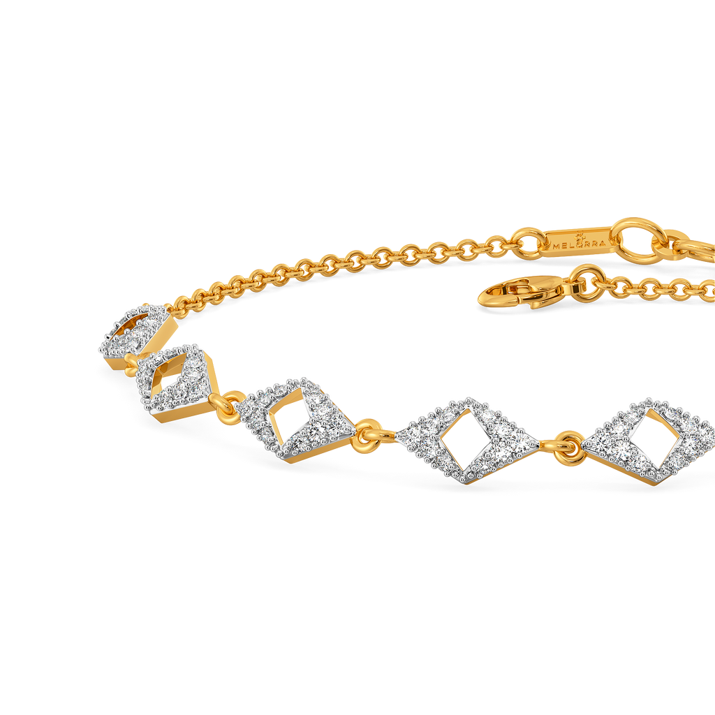 Saly in Cutouts Diamond Bracelets