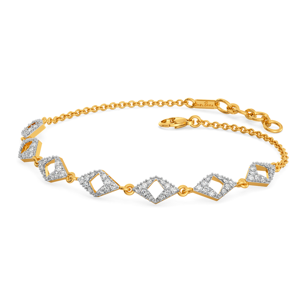 Saly in Cutouts Diamond Bracelets
