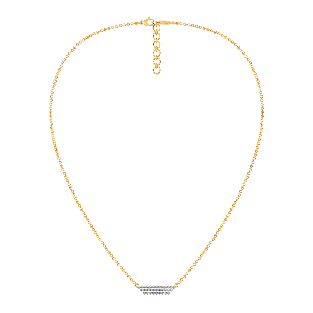 Saly in Cutouts Diamond Necklaces