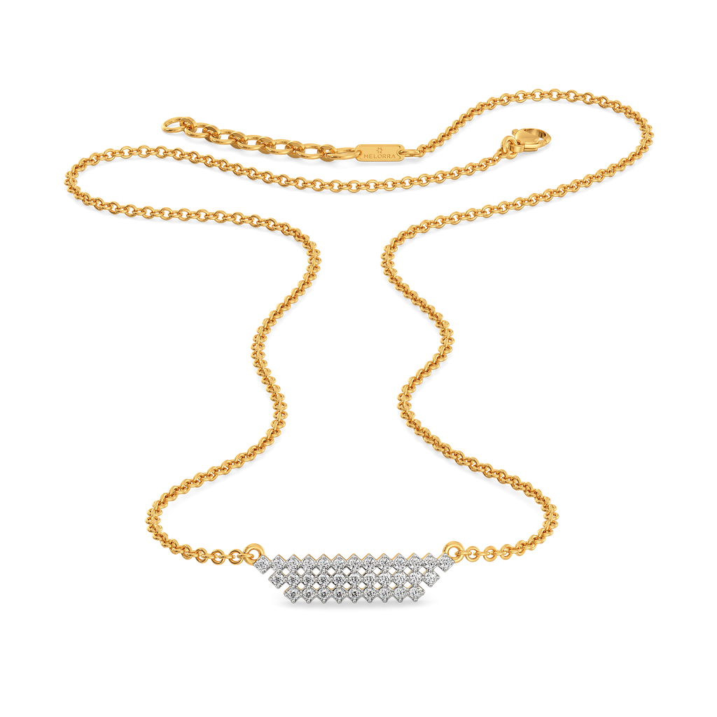 Saly in Cutouts Diamond Necklaces