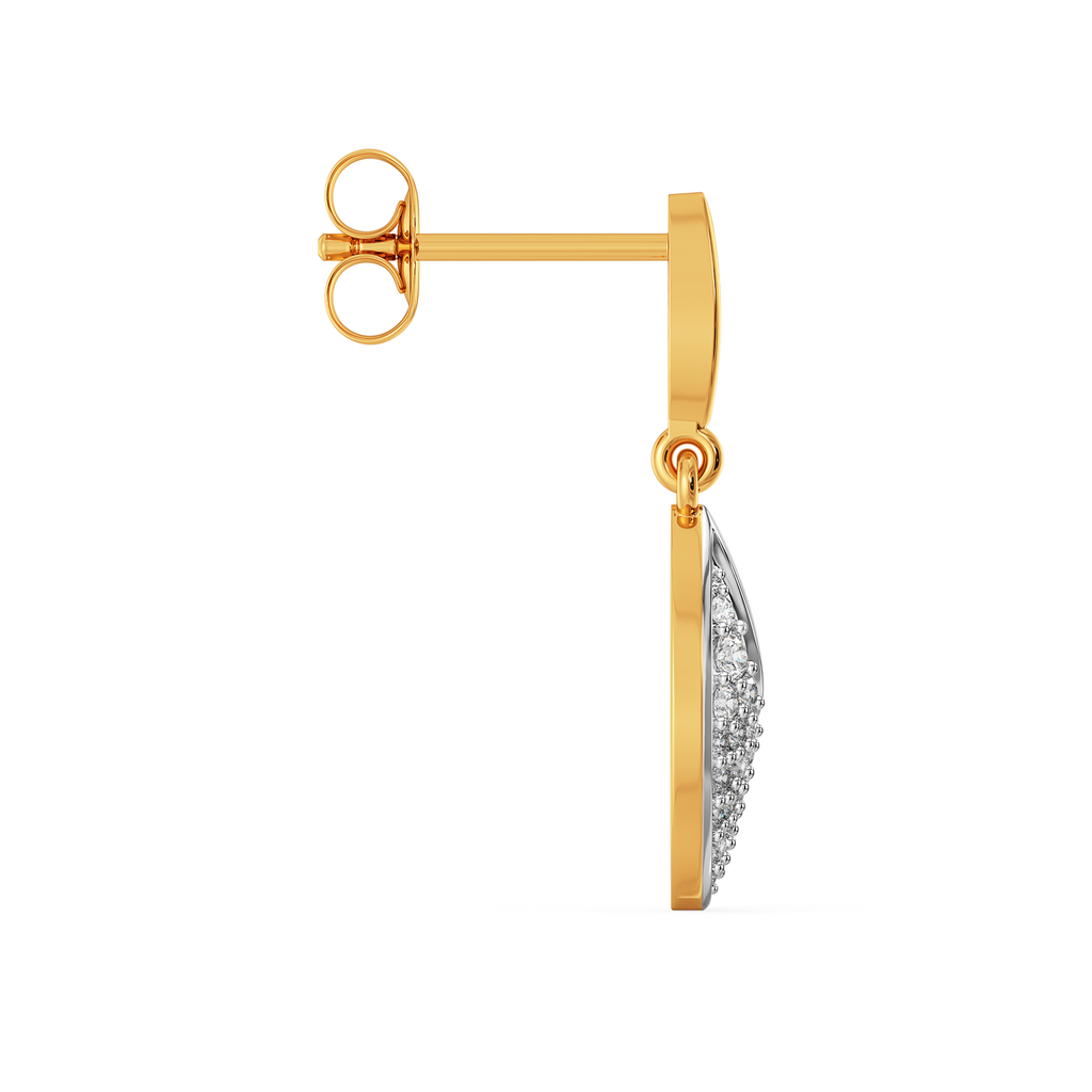 Call out Cutouts Diamond Earrings