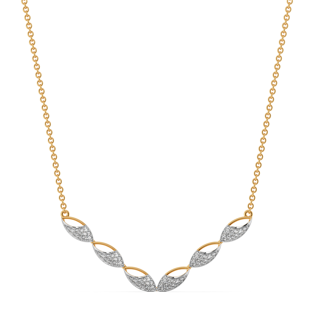 Call out Cutouts Diamond Necklaces