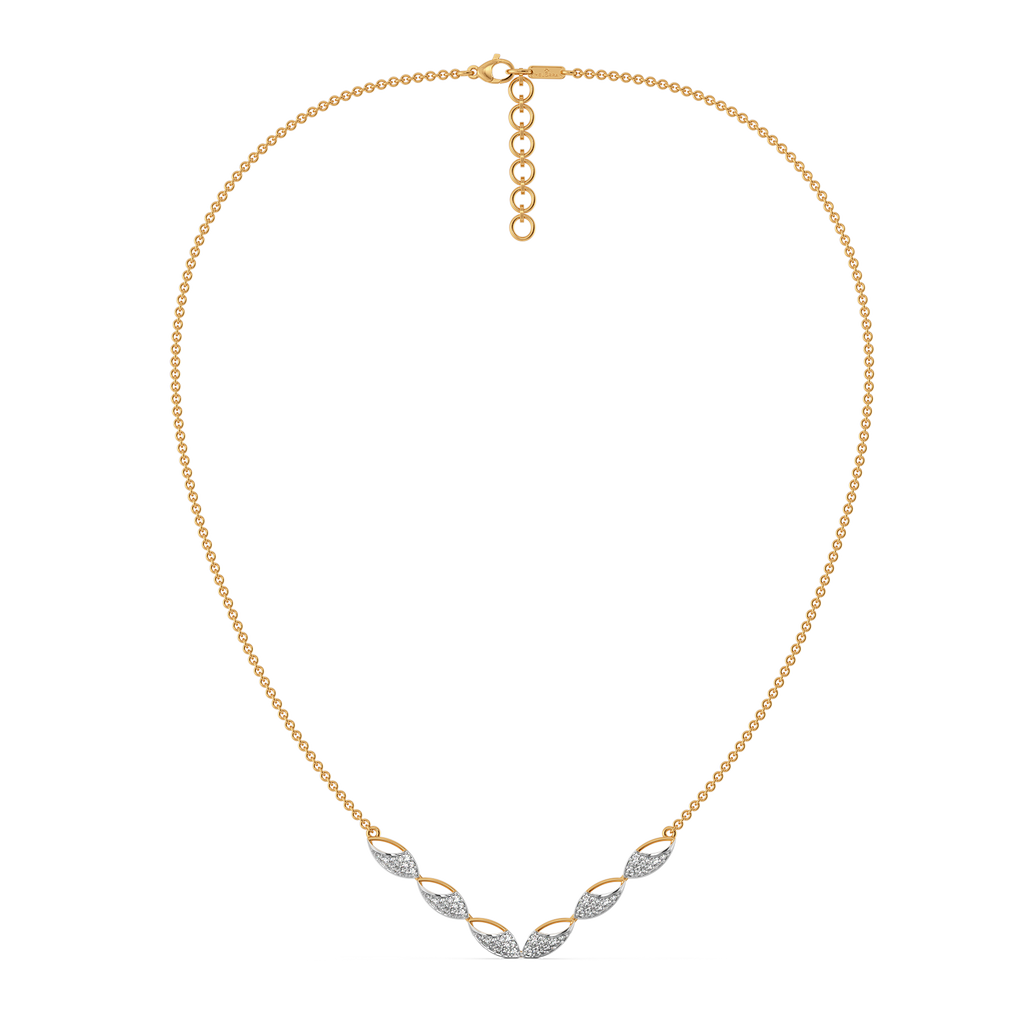 Call out Cutouts Diamond Necklaces