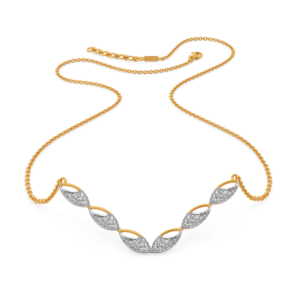 Call out Cutouts Diamond Necklaces