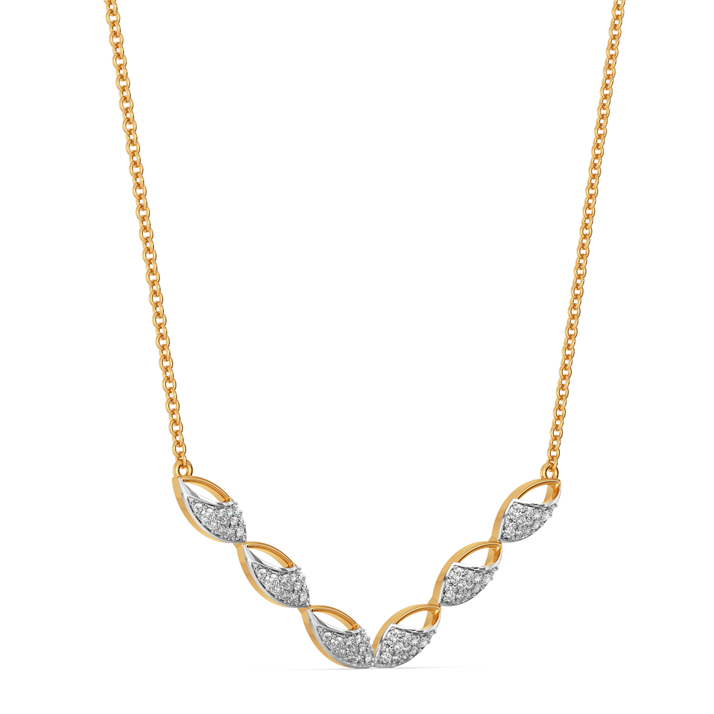 Call out Cutouts Diamond Necklaces