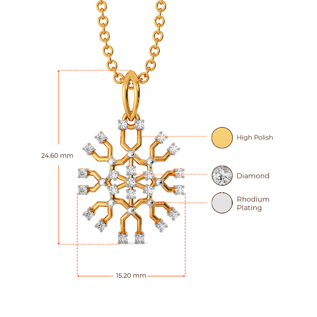 Fun with Mesh Diamond Pendants