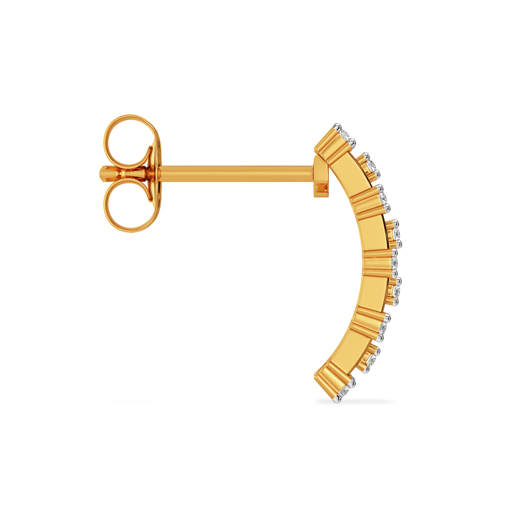 Just Meshing Around Diamond Earrings