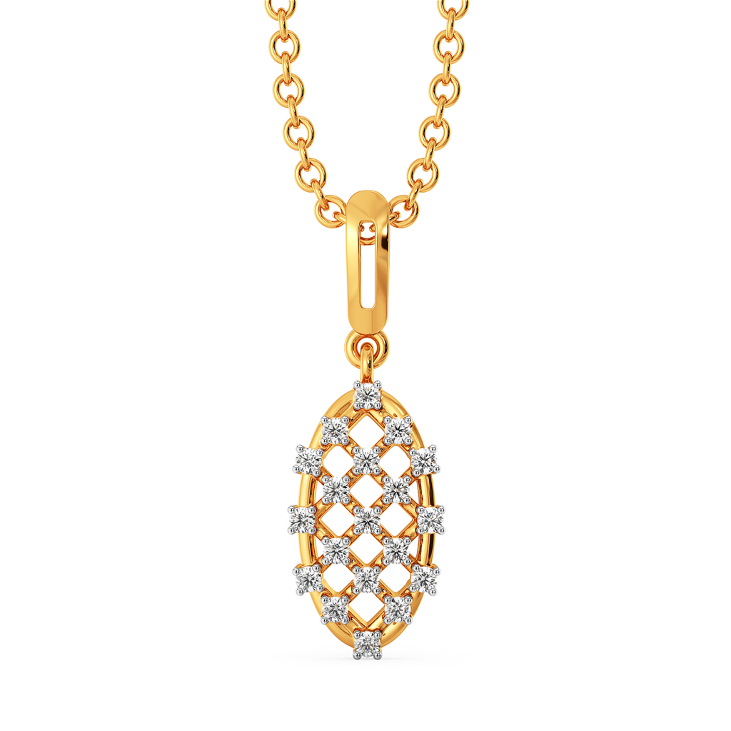 Just Meshing Around Diamond Pendants