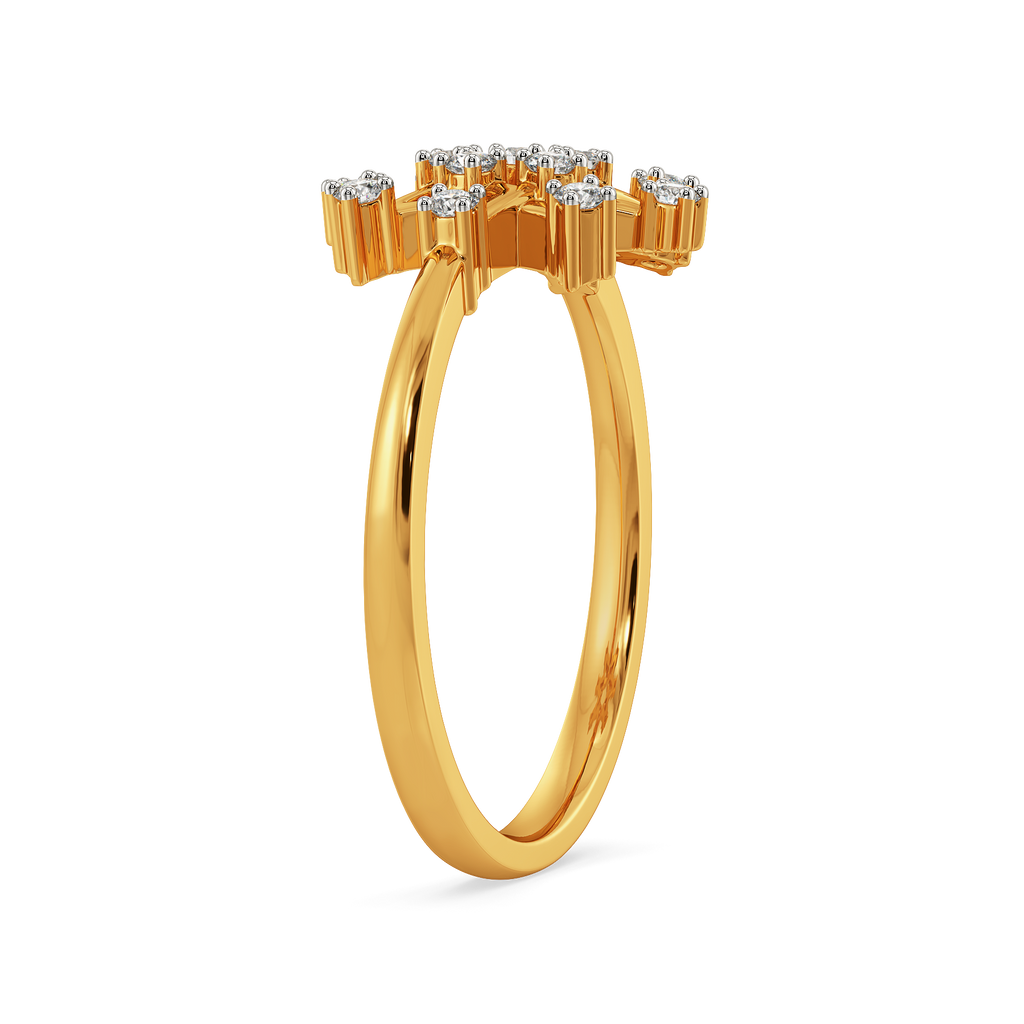 Mesh and Mingle Diamond Rings