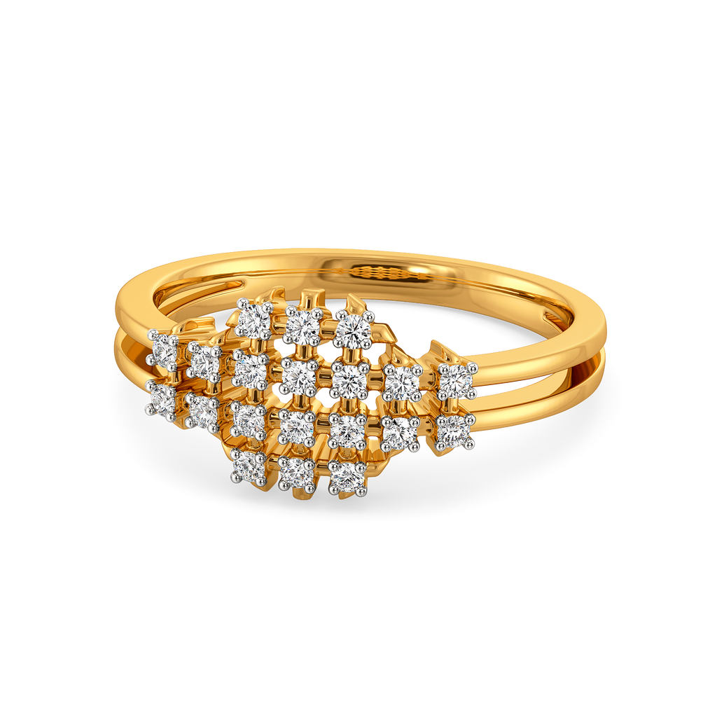 Mesh Vibes Only Diamond Rings