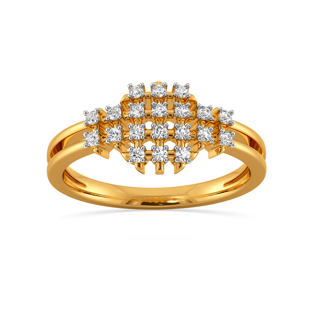 Mesh Vibes Only Diamond Rings