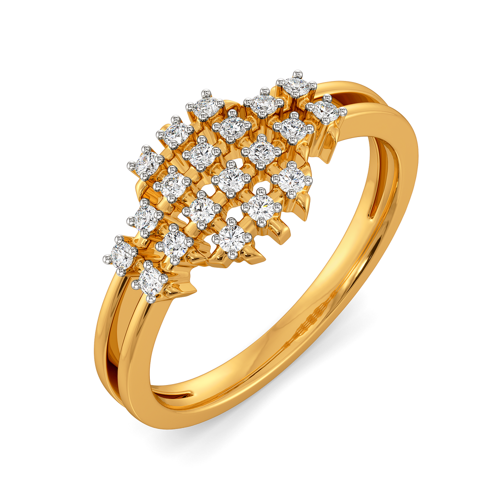Mesh Vibes Only Diamond Rings
