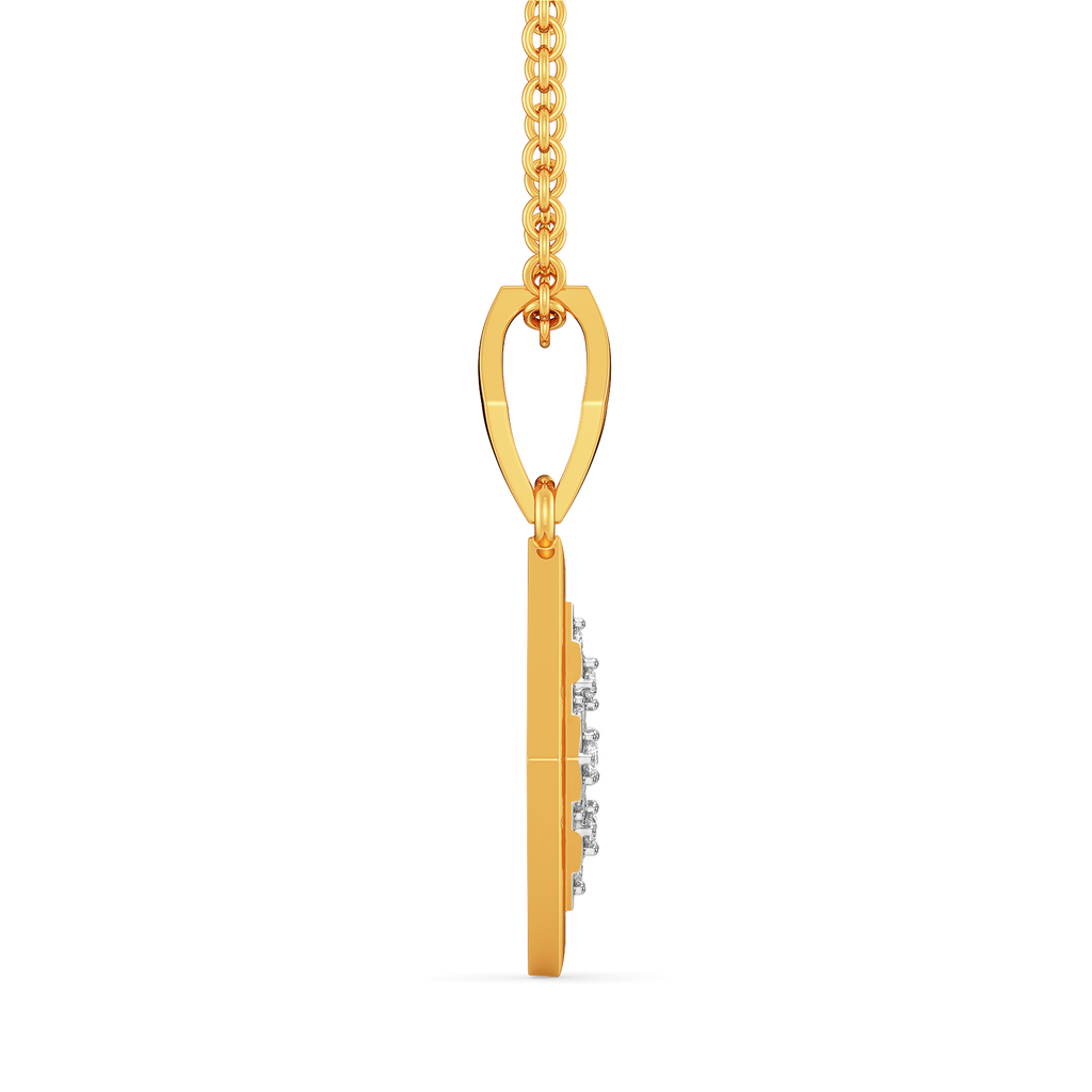 Power Plaid Diamond Pendants