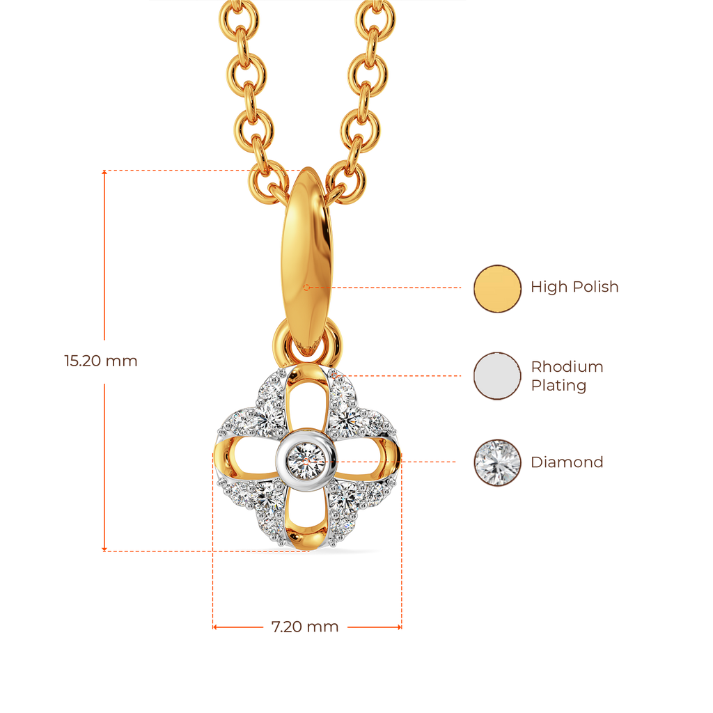 Floral Dreams Diamond Pendants
