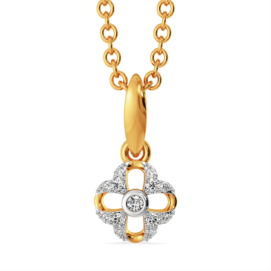 Floral Dreams Diamond Pendants