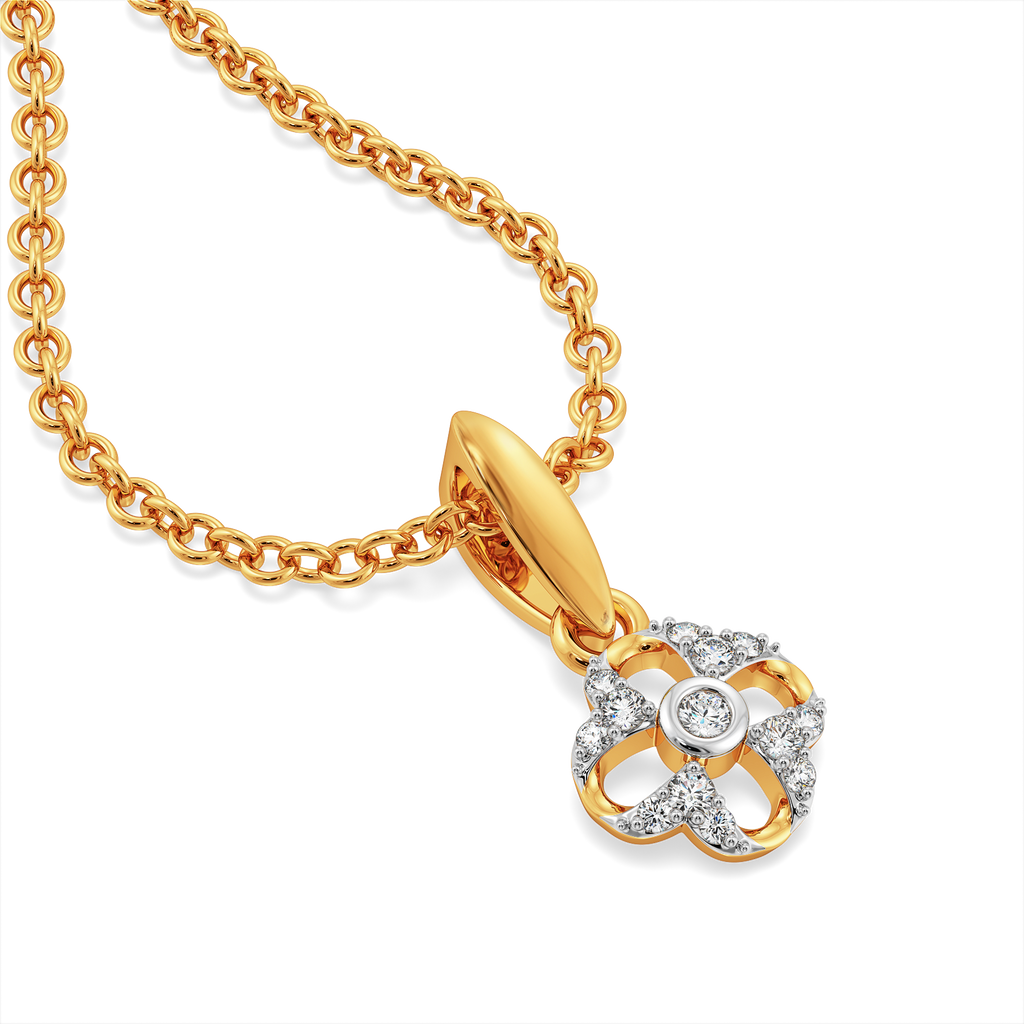 Floral Dreams Diamond Pendants