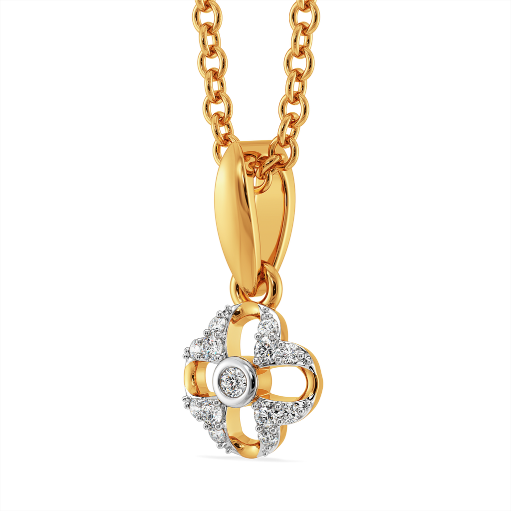 Floral Dreams Diamond Pendants