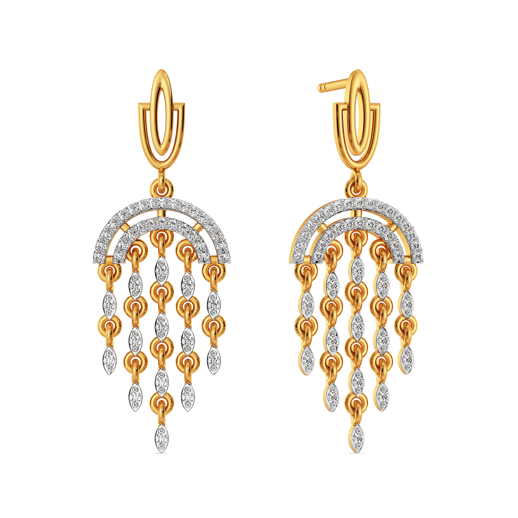 Fringe Perfect Diamond Earrings