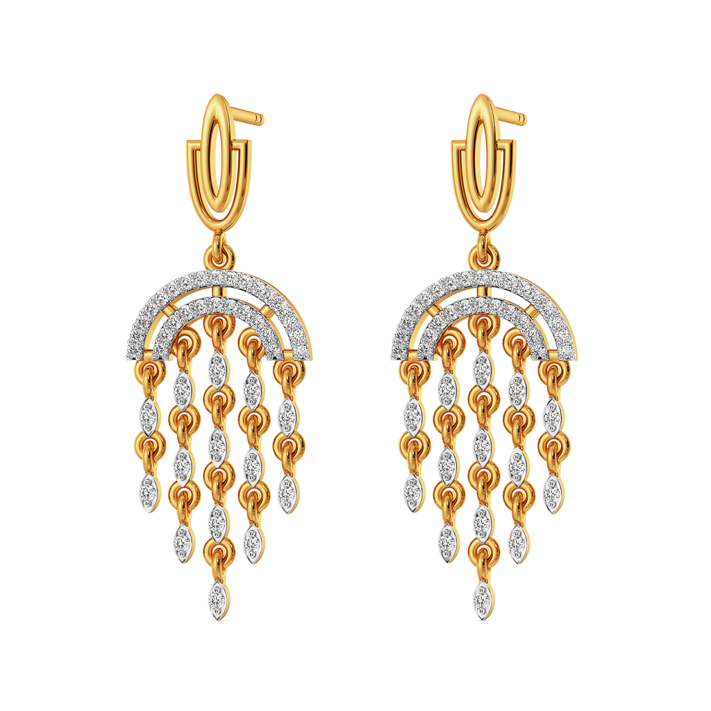Fringe Perfect Diamond Earrings
