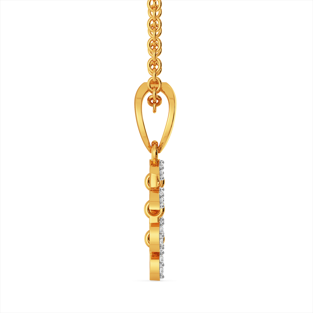 Slay in Fringe Diamond Pendants