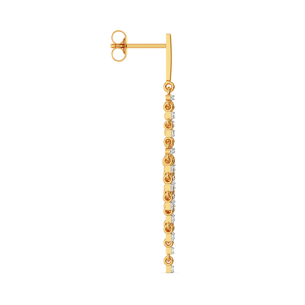 Fringe this Spring Diamond Earrings