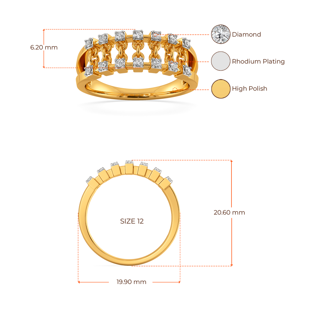 Fringe this Spring Diamond Rings
