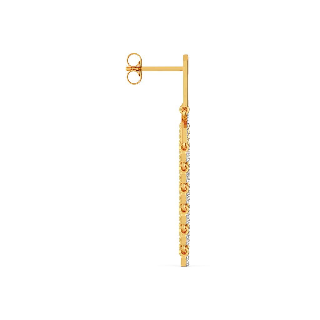 Vibe in Fringe Diamond Earrings