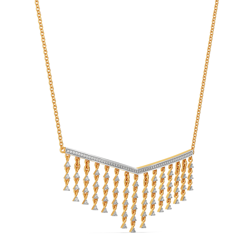 Vibe in Fringe Diamond Necklaces