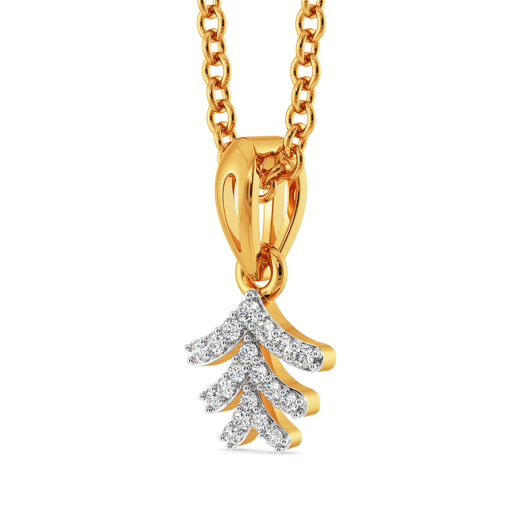Rebel Flapper Diamond Pendants