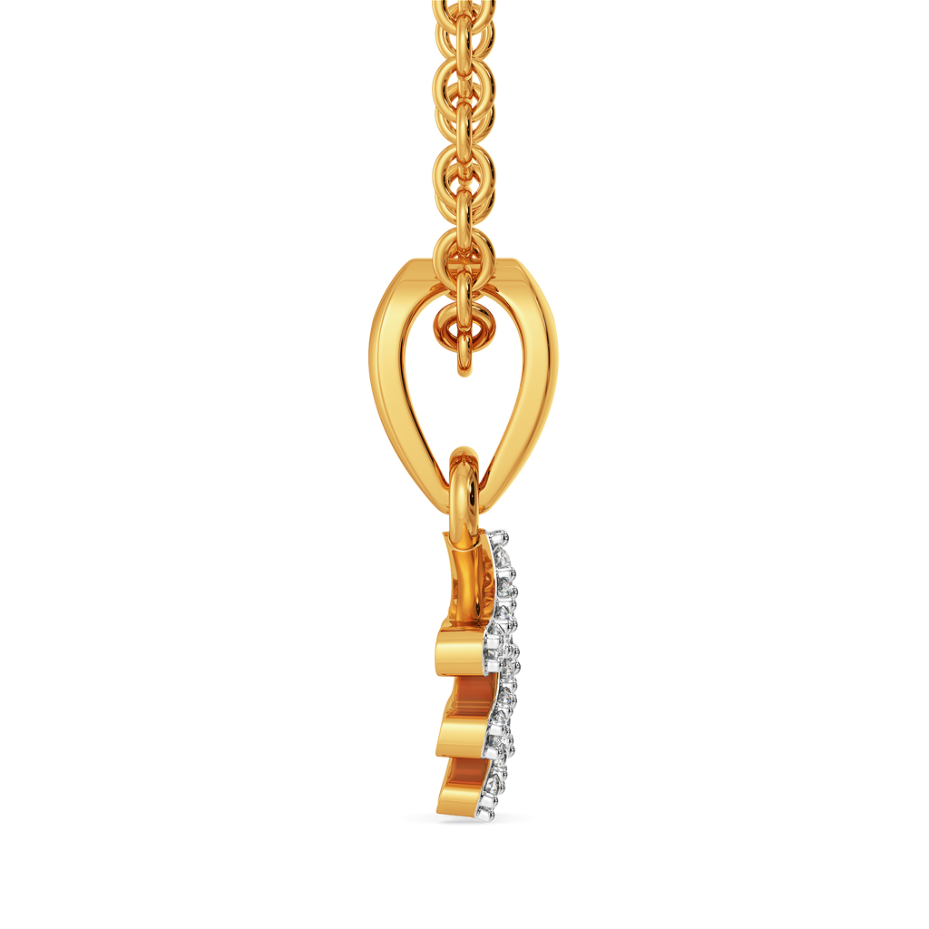 Rebel Flapper Diamond Pendants