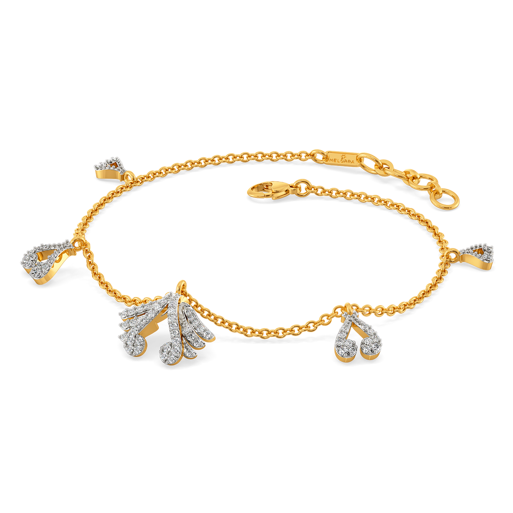 Iconic Flapper Diamond Bracelets