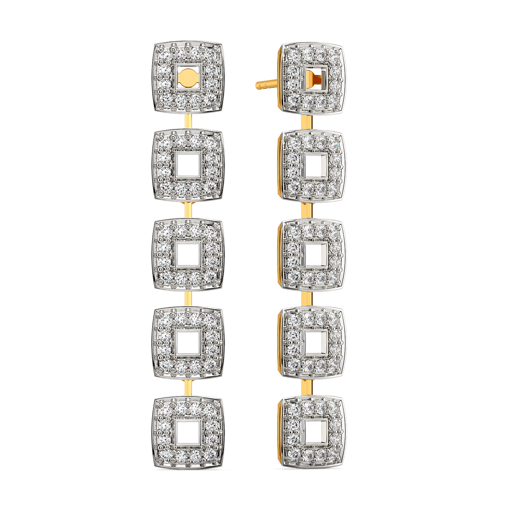 Dreamy Touch Diamond Earrings