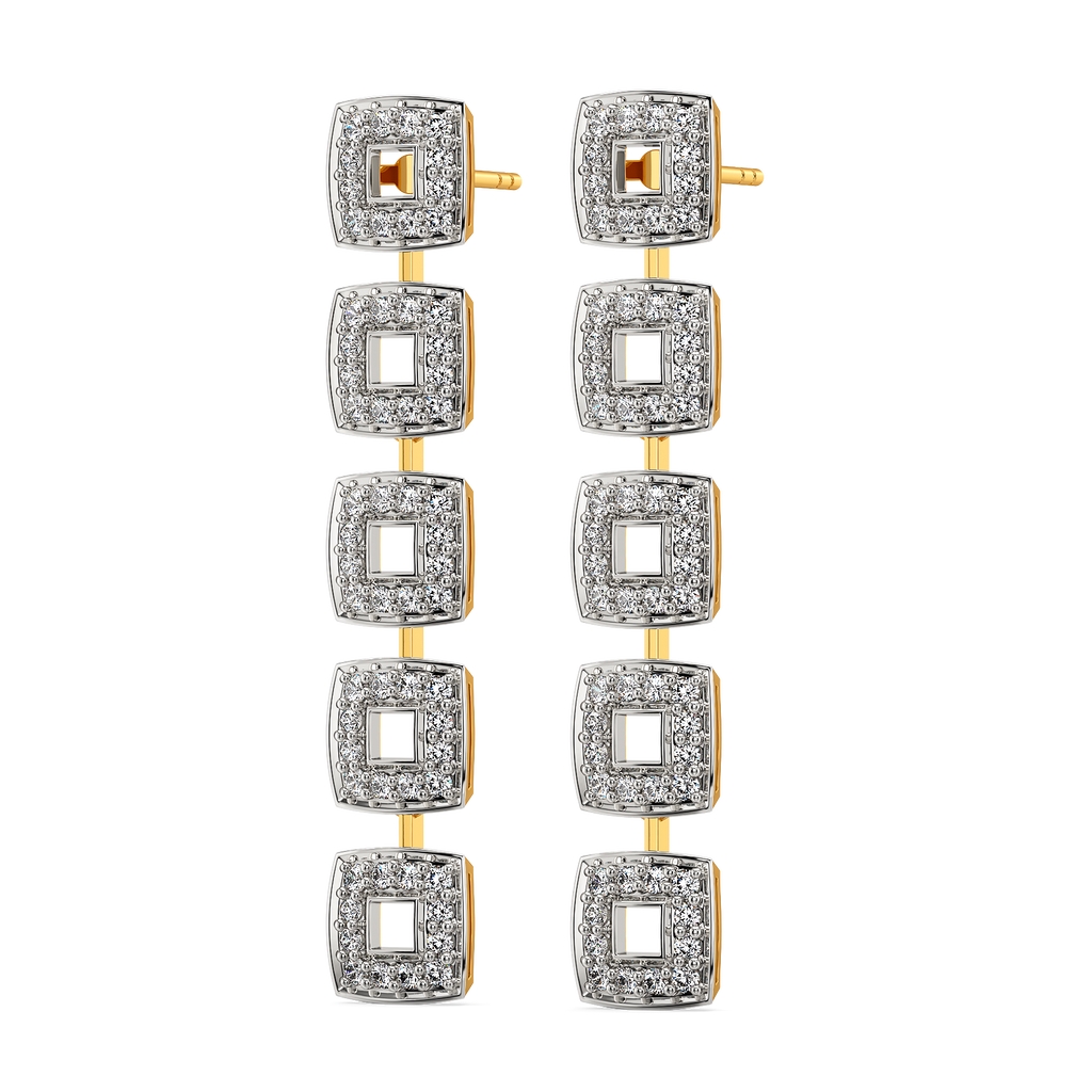 Dreamy Touch Diamond Earrings