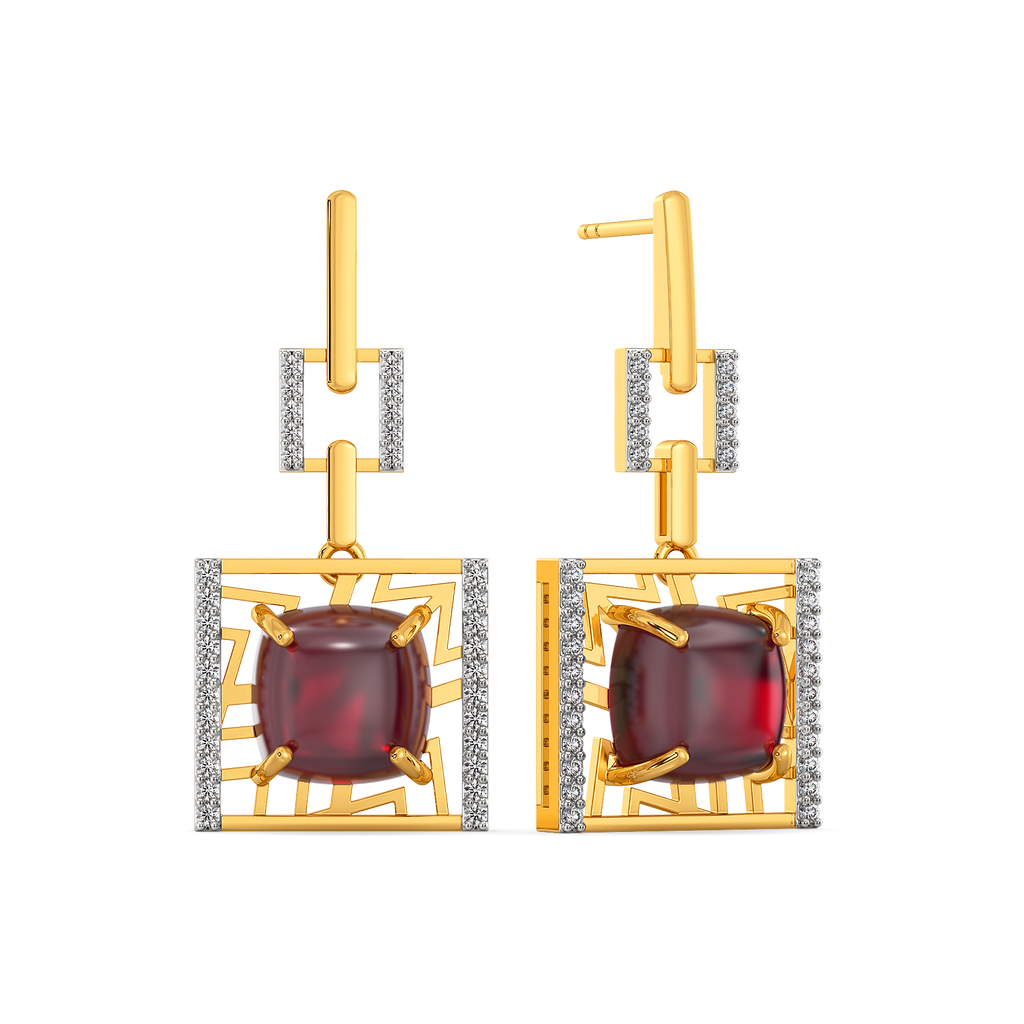 Rose Dawn Diamond Earrings
