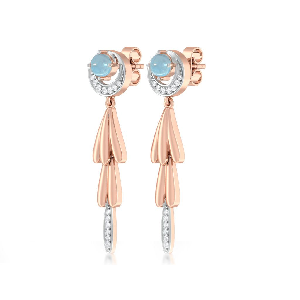 Bluebells Diamond Earrings