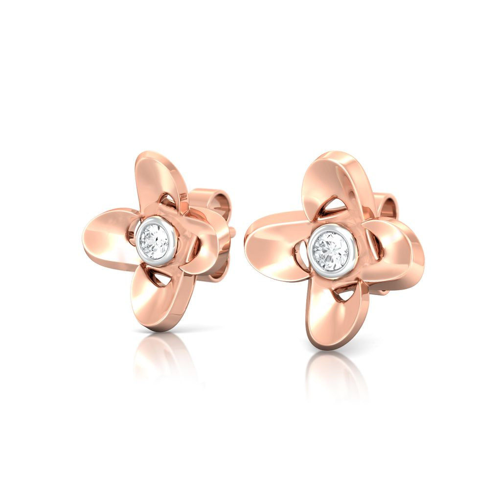 Cuckoo-Flower Diamond Earrings