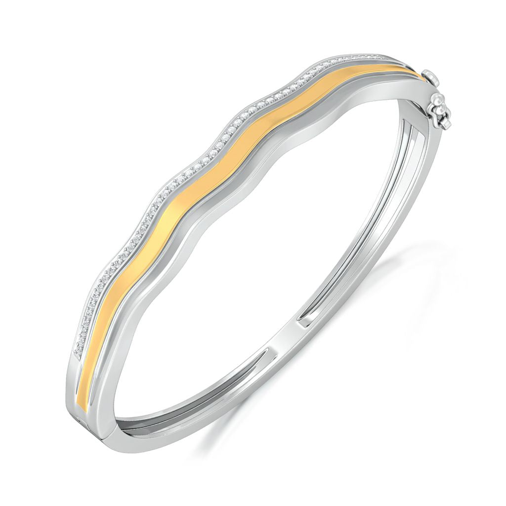 O Lala Diamond Bangles