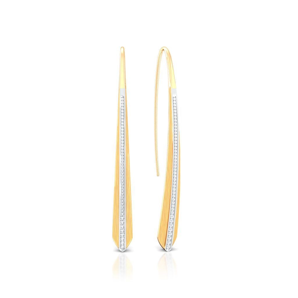 Art Deco Diamond Earrings