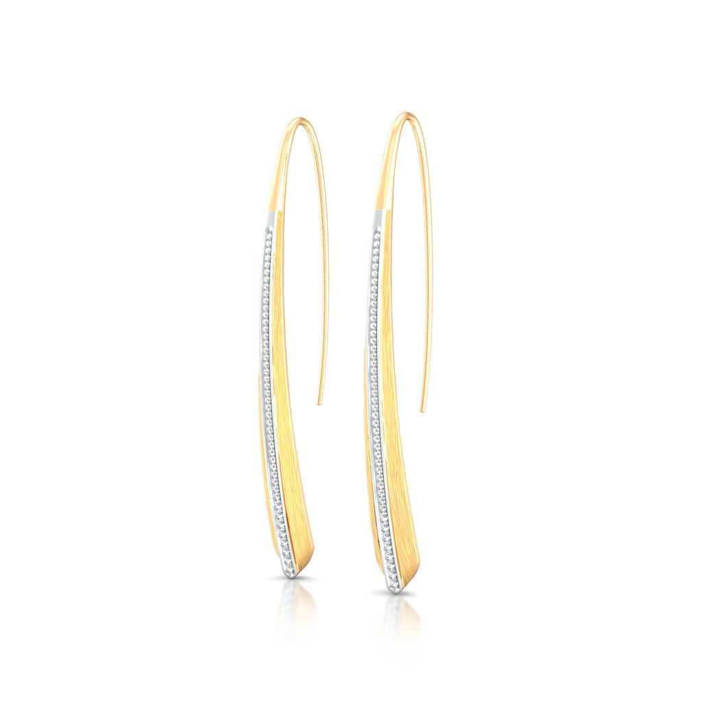 Art Deco Diamond Earrings