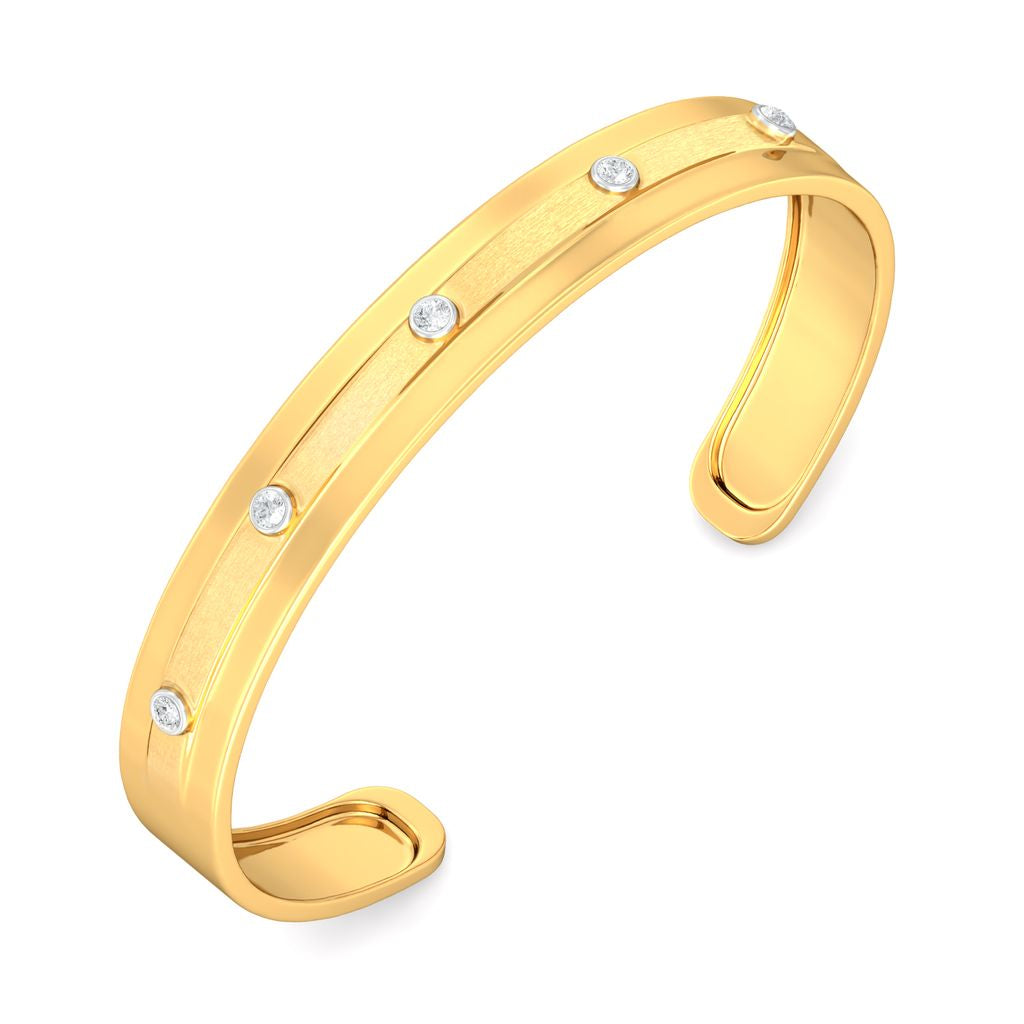 Gold Rush Diamond Bangles