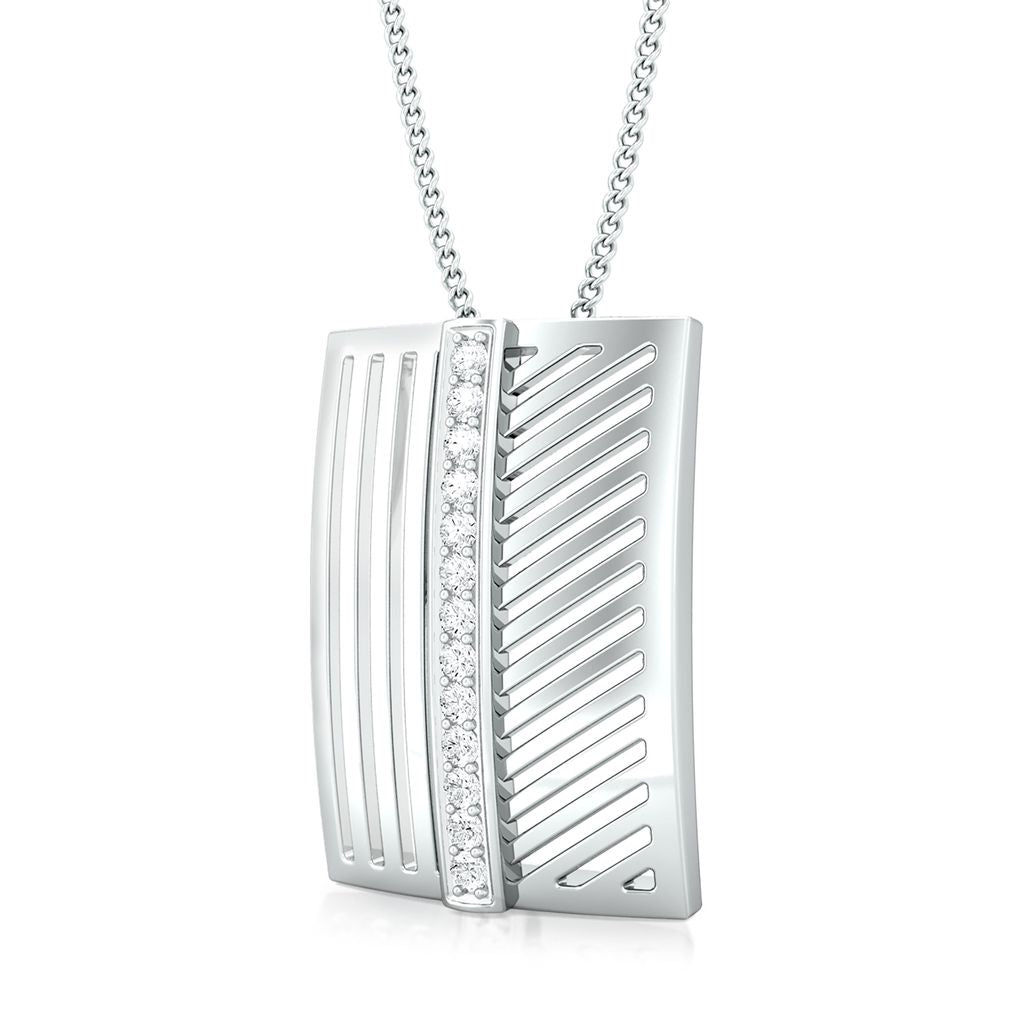 Stripey Affair Diamond Pendants