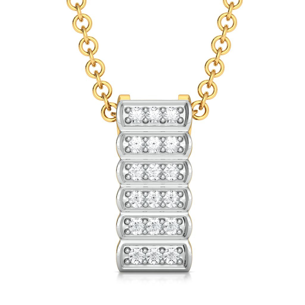 Milky Bar Diamond Pendants