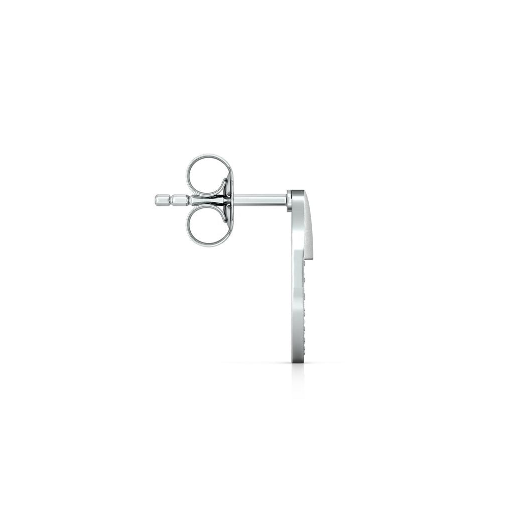 Lunar Moon Diamond Earrings