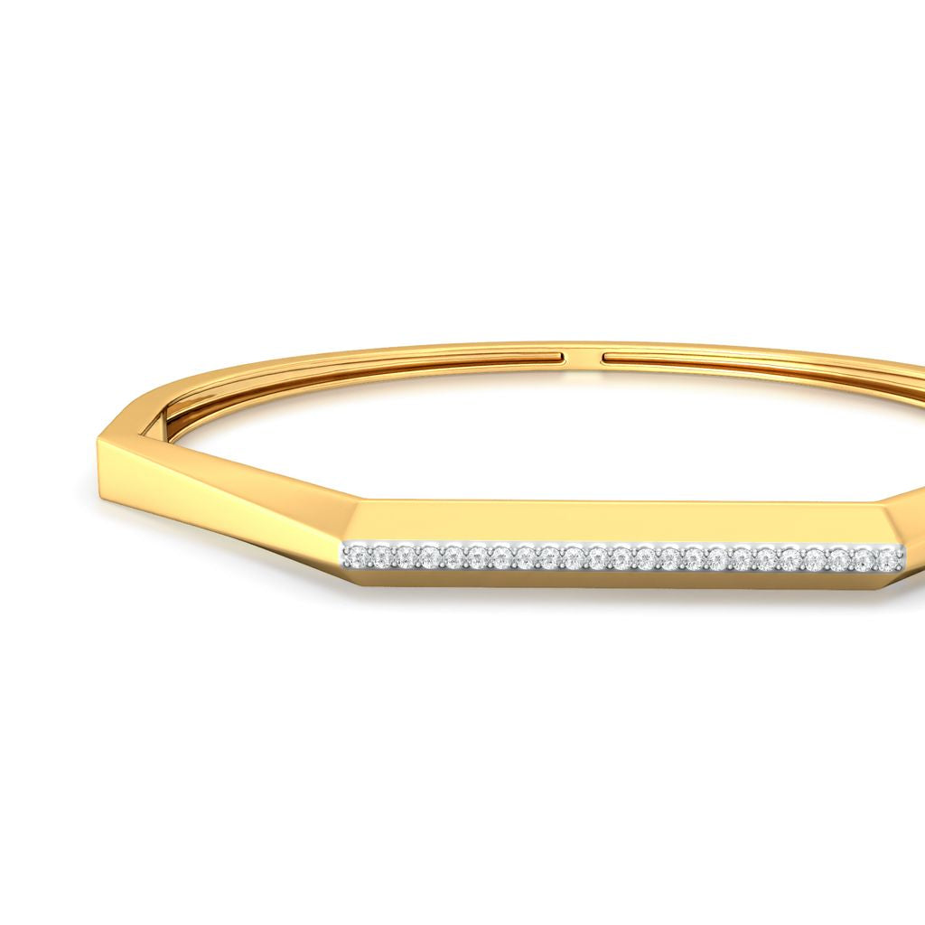 Raising the bar Diamond Bangles