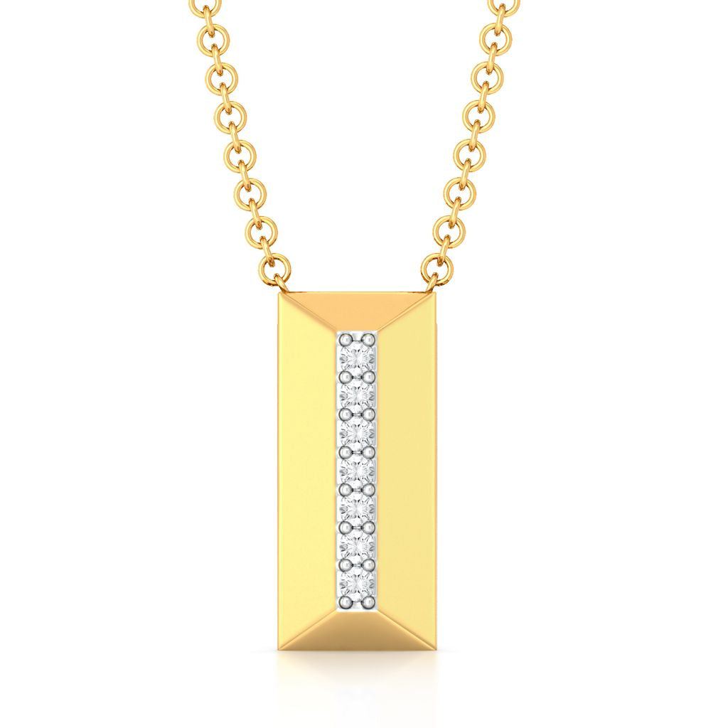 Raising the bar Diamond Pendants