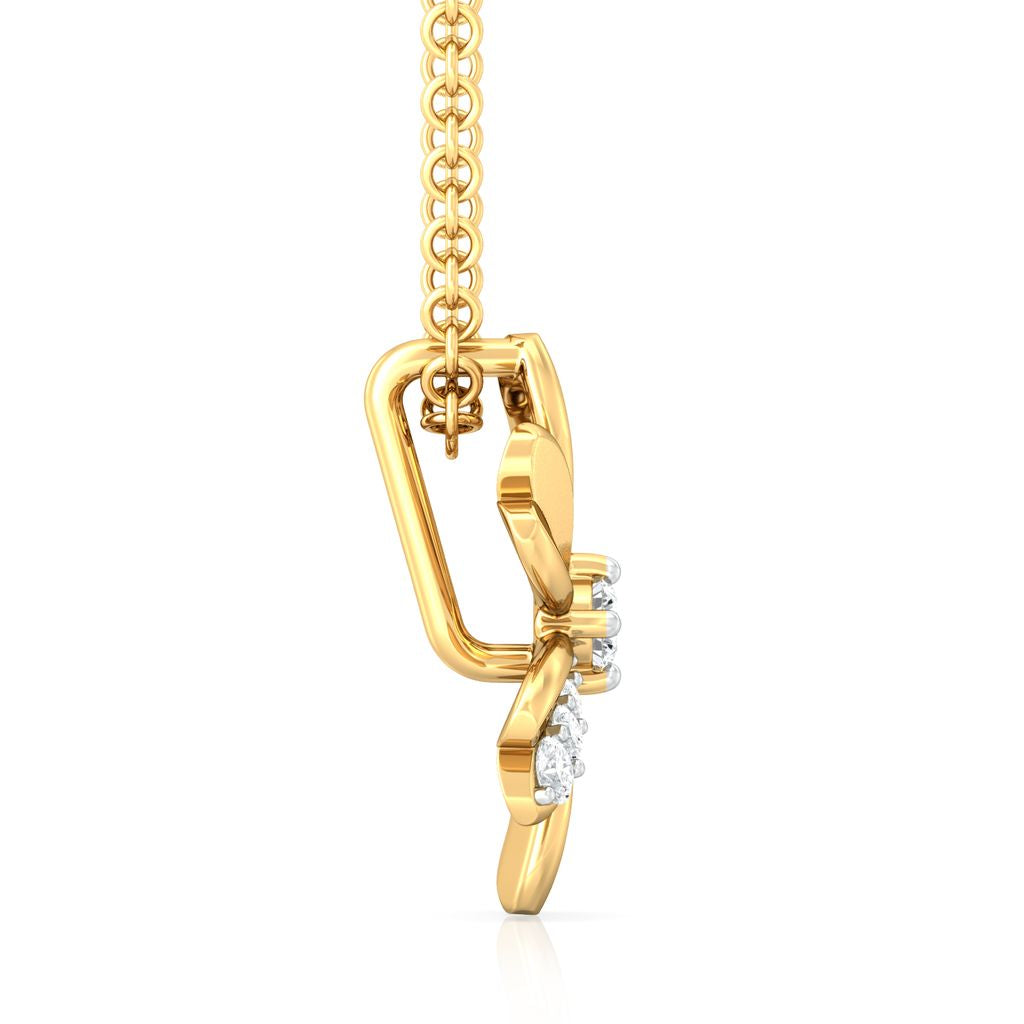 Peek-a-Bloom Diamond Pendants