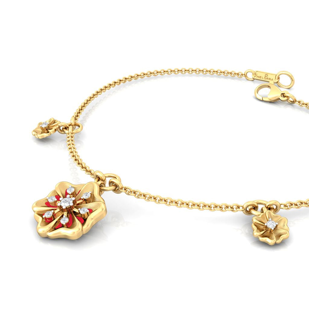 Desert Rose Diamond Bracelets