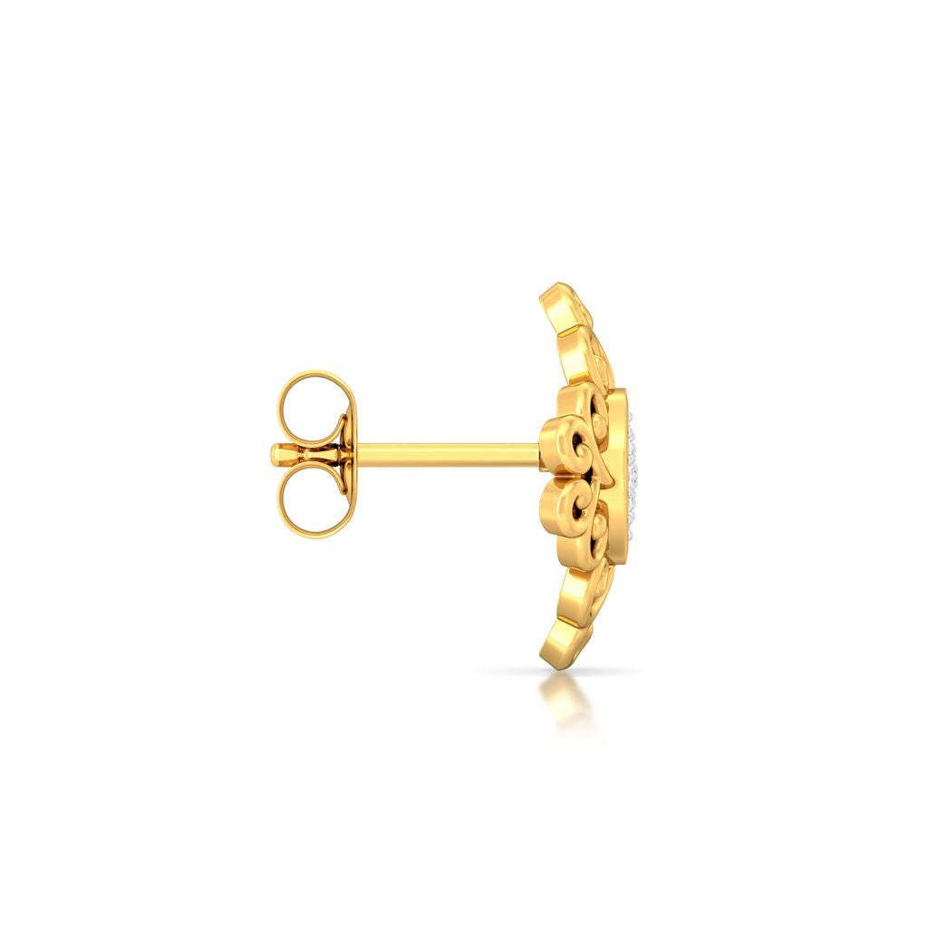 Twirl-o-rama Diamond Earrings